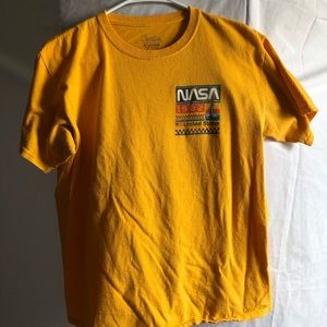 Gold Coloured NASA T-Shirt